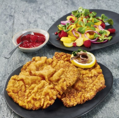 Gebackenes Schnitzel